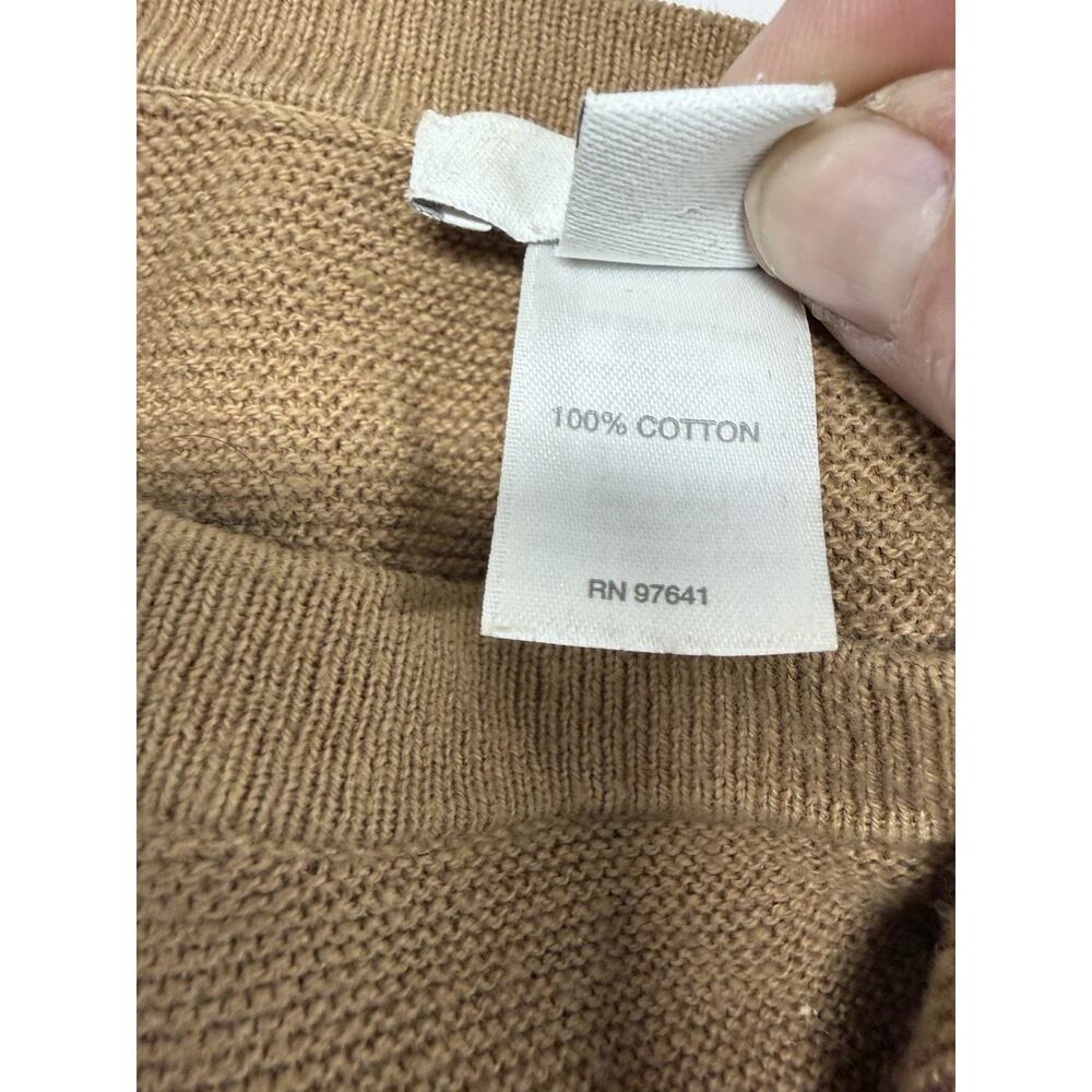 J Jill Tan Long Sleeve Sweater Knit Top Women's Plus 2X - Picture 6 of 7